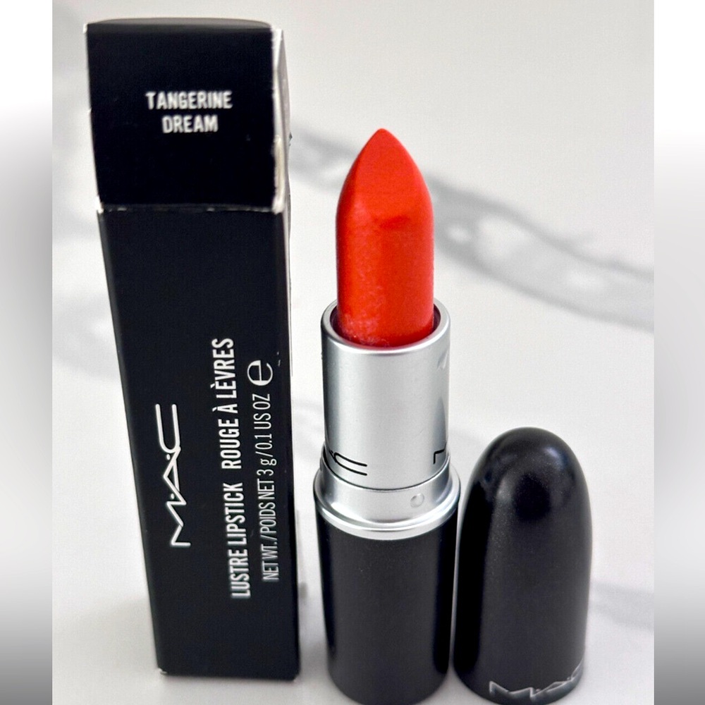 MAC Cosmetics: Lustre Lipstick in Tangerine Dream 🍊Brand New! 🧡 Rare! 🌅